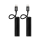 Kabel Silver Monkey Kabel sprężynowy USB-C - USB-C 1m